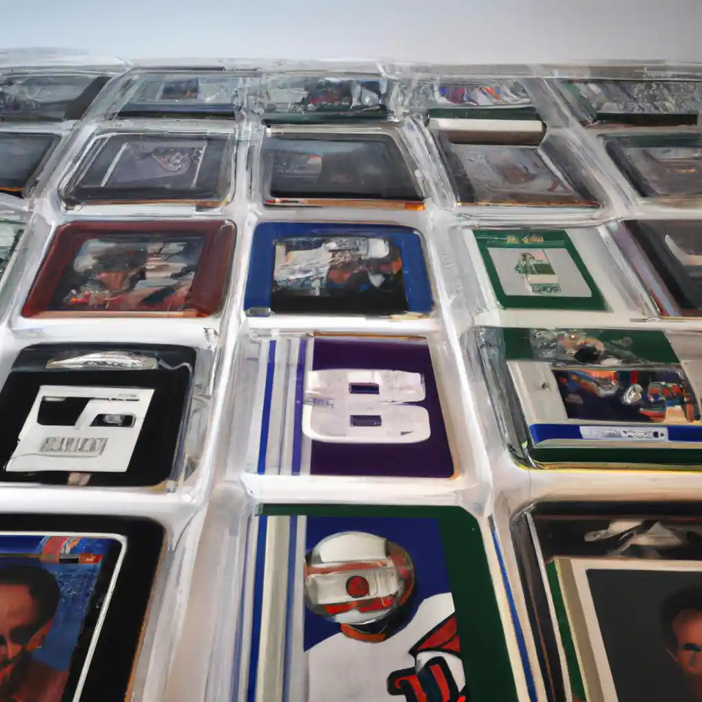 Man's Valuable 88,500 Sports Card Collection Set for Auction
